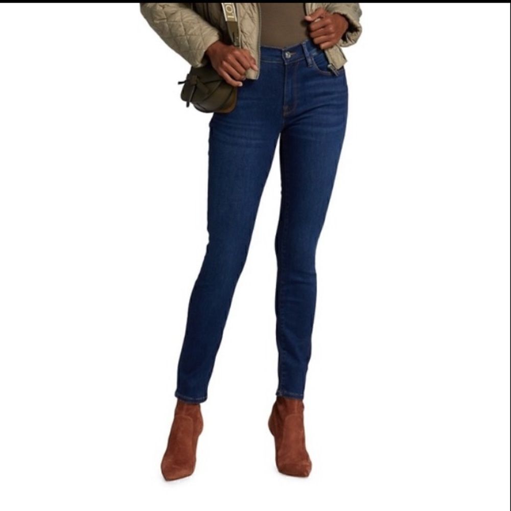 FRAME Le Skinny de Jeanne Dark Wash Jeans | Size 25 - Picture 1 of 9